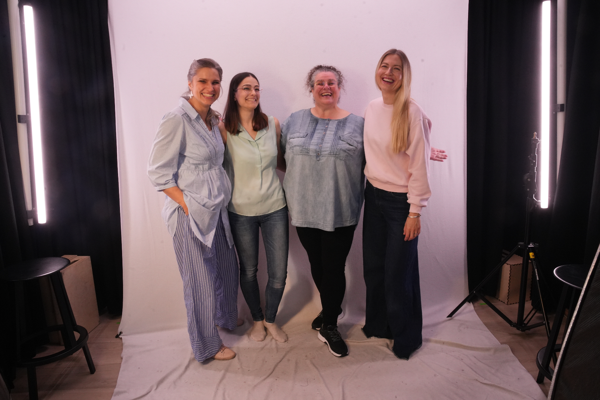 Members of The Nest Doulas, ongoing partner of Abrazo Studio